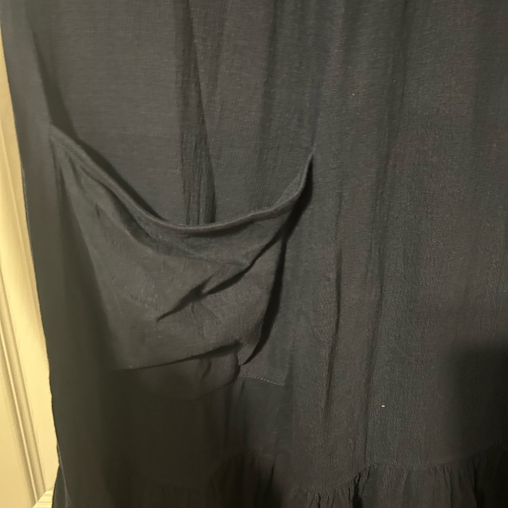 Soft Surroundings 3x Navy Blue Dress - Picture 7 of 7